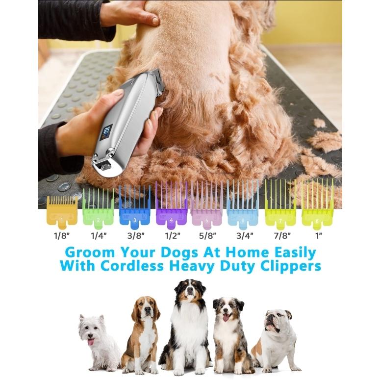 犬用バリカン クリッパー oneisall Dog Grooming Clippers for Thick Heavy Coats,2