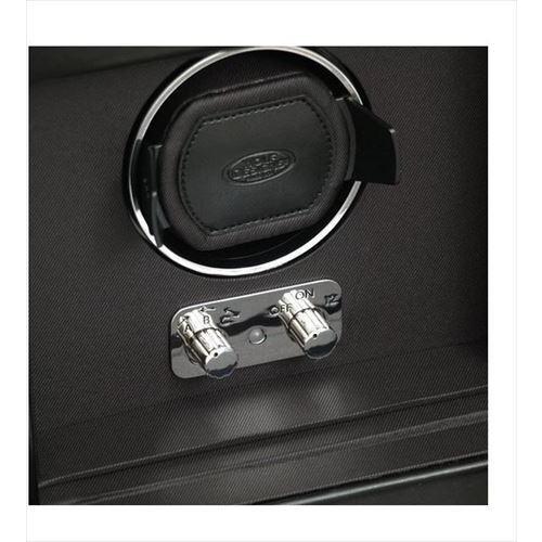 Wolf Designs ウルフデザイン ウォッチワインダー 270302 Heritage Collection 2.1 Single Watch Winder with Cover and Storage｜mj-market｜03
