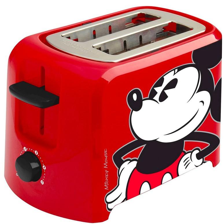 ディズニー Disney Dcm 21 ミッキーマウス 2スライス トースター レッド ブラック 焼き色調整可能 パンくずトレイ付き Re 01 Mj Market 通販 Yahoo ショッピング