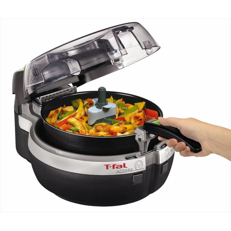 T-fal ティファール テフロン加工低脂肪マルチクッカー ブラック FZ7002 ActiFry Low-Fat Healthy Dishwasher Safe Multi-Cooker with Nonstick Interior,｜mj-market｜04