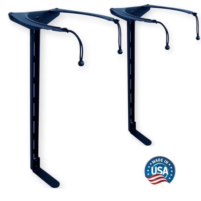 注目の ゴルフバッグ収納ラック クラブ用ウォールマウントガレージオーガナイザー 2本セット Koova Golf Bag Storage Rack For Two Bags Wall Mount Garage Organizer 爆売り Kuljic Com