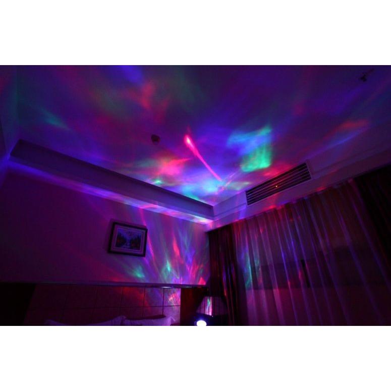 SOAIY Remote Sleep Soothing Aurora Night Light Projector with 8 Lighting Mode, Timer & Build-in Speaker, Bedside Night Lamp, Mood Light Lamp for B｜mj-market｜04