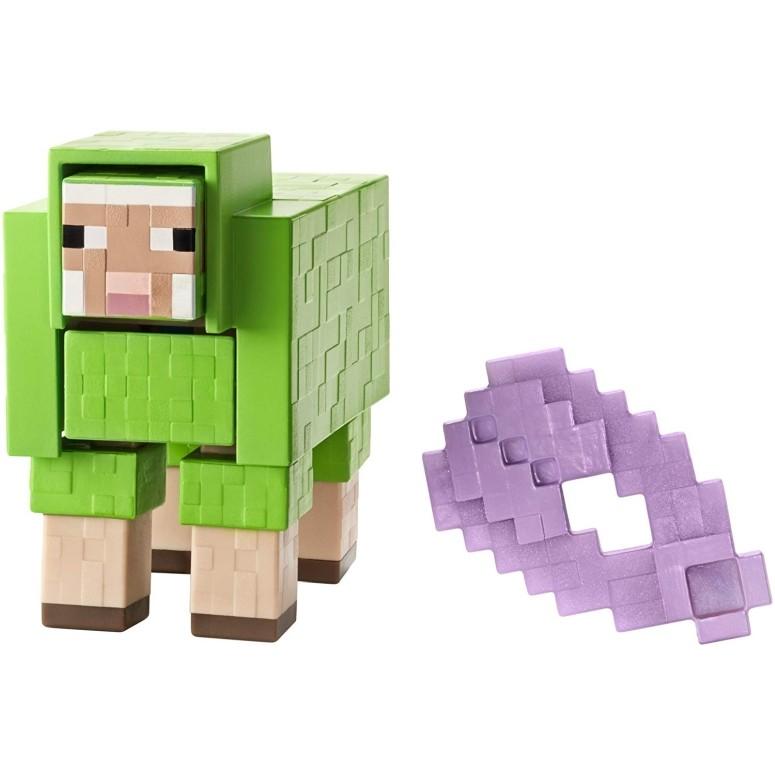 緑の毛の羊 ヒツジ ひつじ マテル社 マインクラフト フィギュア Minecraft Figure Mattel Minecraft Shearable Sheep Basic Figure 5 To 062 Mj Market 通販 Yahoo ショッピング