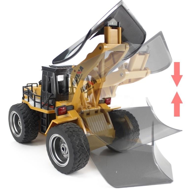 ラジコン 除雪車 おもちゃ fisca RC Truck Remote Control Snow Plow 6 Channel 2.4G