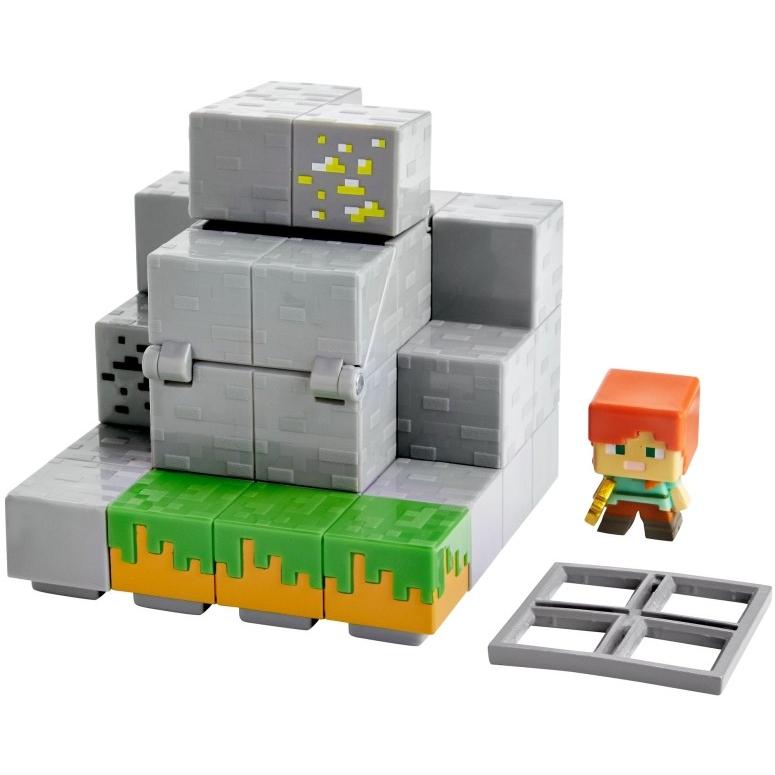 マイクラ おもちゃ Mattel Minecraft Mini Figure Waterfall Wonder Environment Set To 079 Mj Market 通販 Yahoo ショッピング