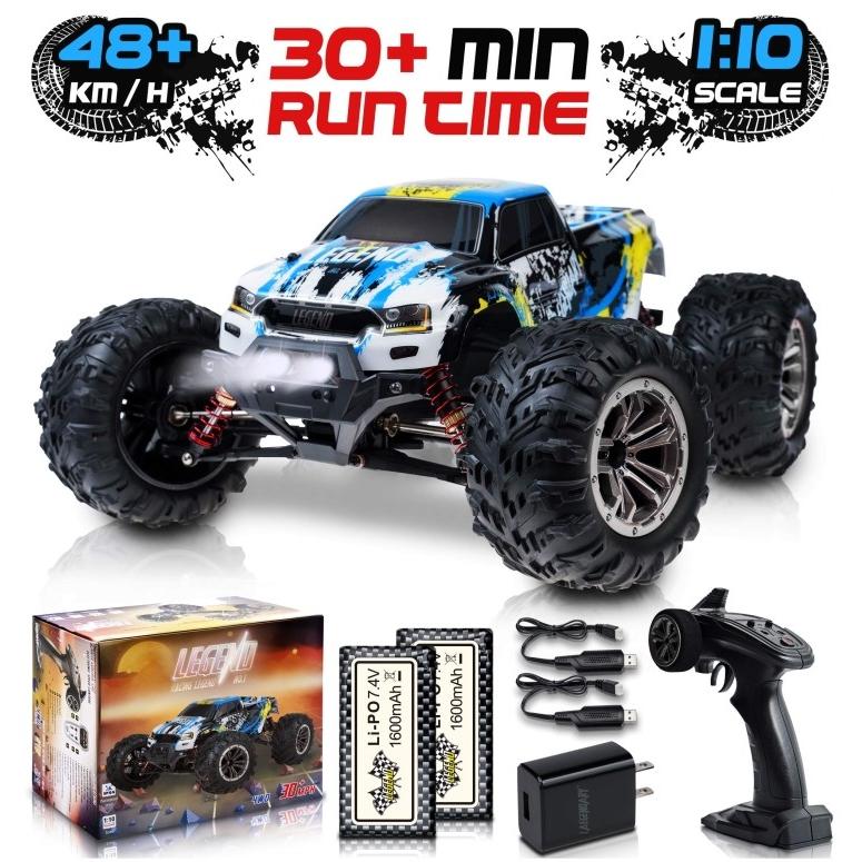 Rcカー オフロードラジコンカー 1 10 Scale Large Rc Cars 48 Kmh Speed Boys Remote Control Car 4x4 Off Road Monster Truck Electric All Terrain Water To0127 053 Mj Market 通販 Yahoo ショッピング