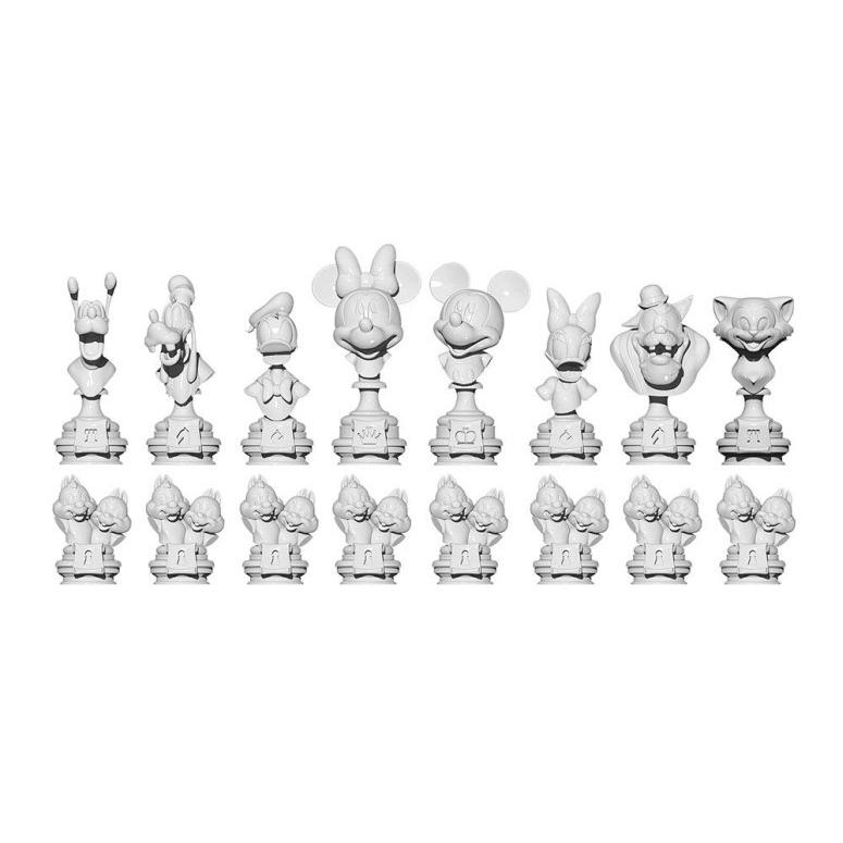 ディズニーミッキーマウス 90周年 クラシック チェスセット USAOPOLY Mickey The True Original Chess Set 90th Anniversary | Collectable Piece Figures Set | Set Mickey The True Original Chess 90th Anniversary Collectable Piece Figures