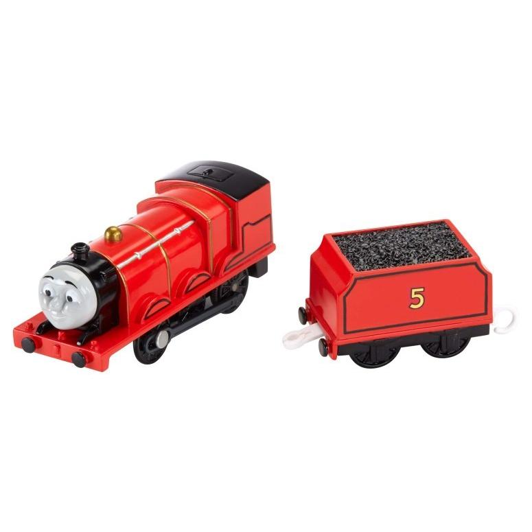 トーマス 木製レール きかんしゃ ジェームズ Fisher-Price Thomas & Friends TrackMaster, Motorized James Engine｜mj-market｜03