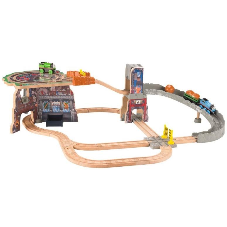 fisher price wooden train set