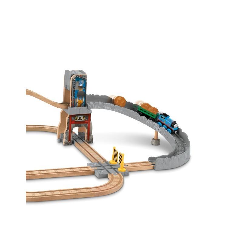 fisher price wooden train set