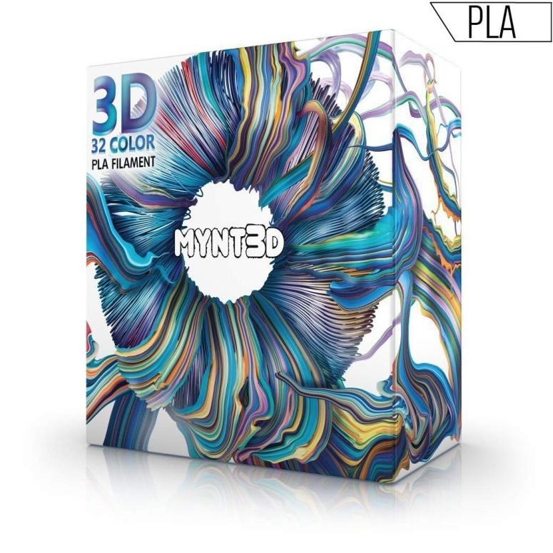 3Dペンフィラメント PLA 詰替 32色 各10m MYNT3D SuperPack PLA 3D Pen Filament Refills， 32 Colors， 10m Each， Over 1kg