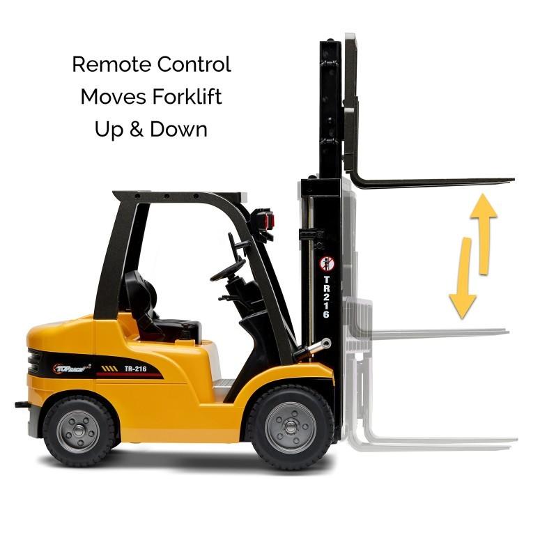 RC フォークリフト Top Race Jumbo Remote Control Forklift 13 Inch Tall, 8