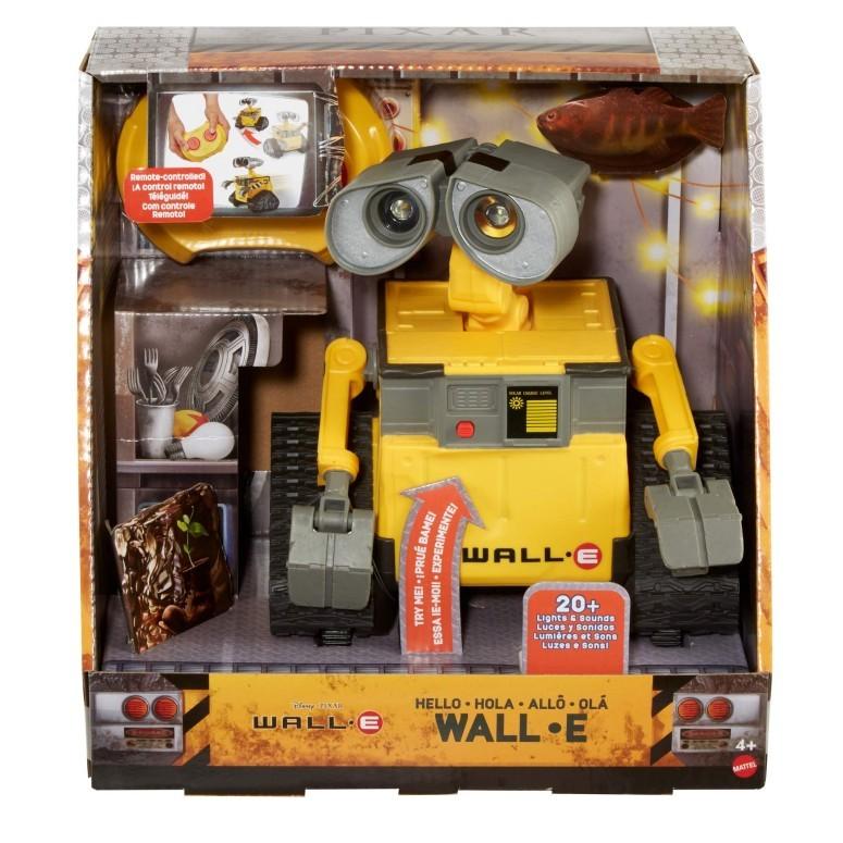 ディズニー リモコン ロボット ウォーリー Disney Pixar Wall-E Remote Control Robot Toy 9.5-in 24-cm Tall, Kids Gift for Ages 4 Years Old & Up, Multi｜mj-market｜06