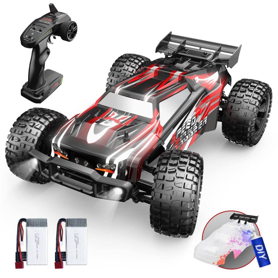 ラジコン Deerc 96e Remote Control Car 1 10 Scale Large Rc Cars 48 Kmh High Speed For Adults Boys Kid Extra Shell 4wd 2 4ghz Off Road Monster Rc Tru To 094 Mj Market 通販 Yahoo ショッピング