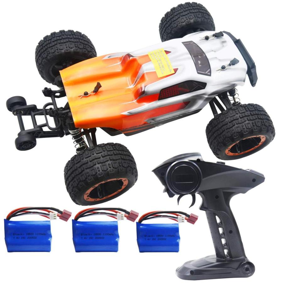 GoolRC H16H RC Cars, 1:16 Scale Remote Control Car, 4WD Off Road