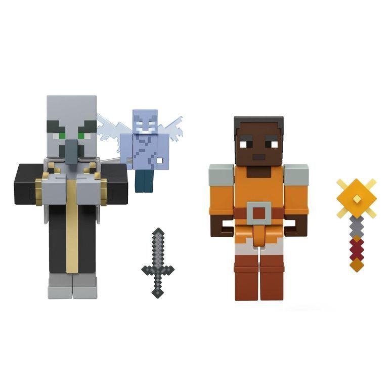 マイクラ おもちゃ エヴォーカー Minecraft One 3 25 Figures 2 Pk Battle Figures Great For Playing Trading And Collecting Action And Battle Toy For To 125 Mj Market 通販 Yahoo ショッピング