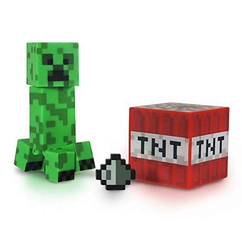 正規品販売 マイクラ おもちゃ クリーパー Tnt Minecraft Core Creeper Figure Pack Materialworldblog Com