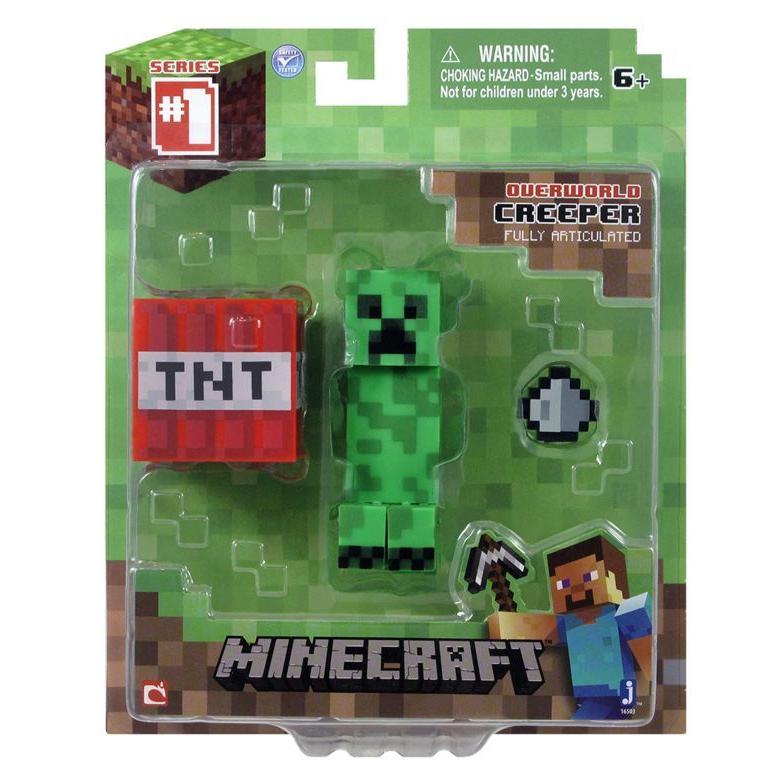 マイクラ おもちゃ クリーパー Tnt Minecraft Core Creeper Figure Pack To 8 Mj Market 通販 Yahoo ショッピング
