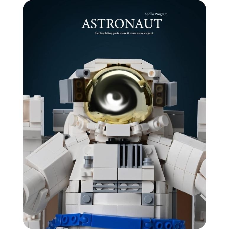 ニフェア 宇宙飛行士 Nifeliz Home Universe Exploring Space Astronaut Building Block Kit, Educational DIY Spaceman Building Block Assembly Construction｜mj-market｜04