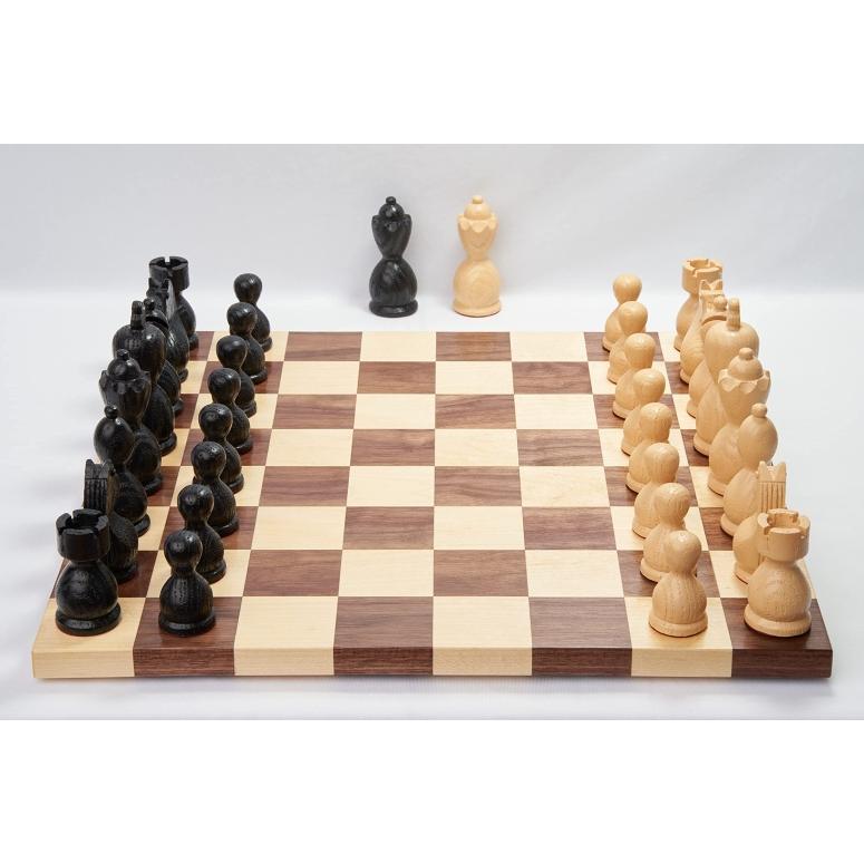 チェスセット Magnetus Chess Self-Adjusting Tournament Chess Set | Magnetic | Heavy Weighted Pieces & Wooden Board｜mj-market｜04