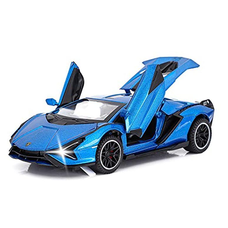 ホットウィール モンスタートラック ダウンヒルレース プレイセット SASBSC Toy Cars Lambo Sian FKP3 Metal