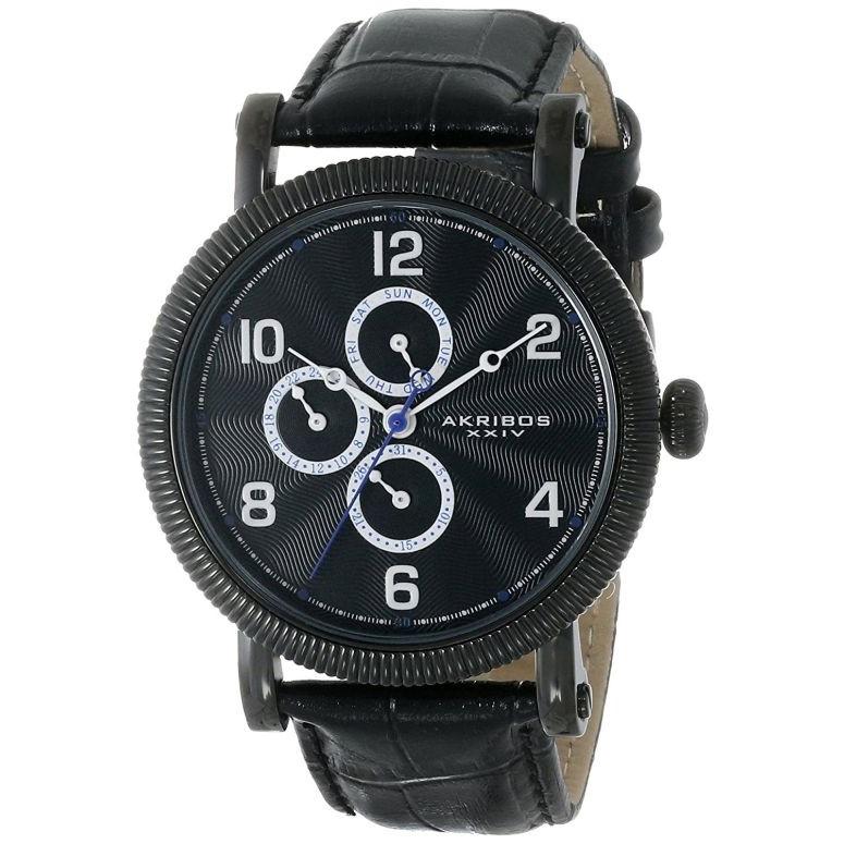 お歳暮 アクリボス Akribos Xxiv 男性用 腕時計 メンズ ウォッチ ブラック Ak599bk Wa1706 553 Mj Market 通販 Yahoo ショッピング 最終値下げ Redeintersoft Com Br