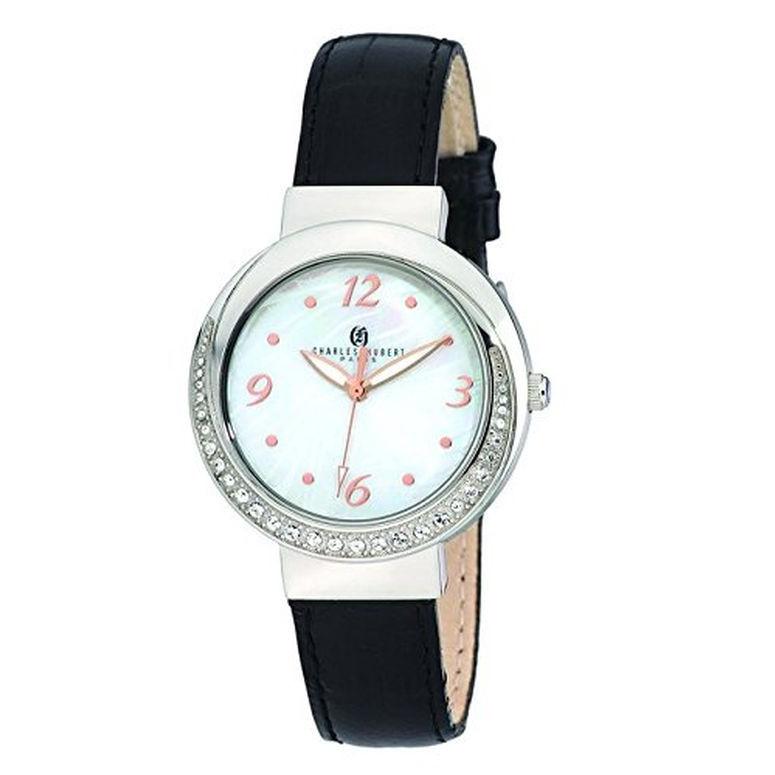チャールズヒューバート Charles-Hubert, Paris 女性用 腕時計 レディース ウォッチ ホワイト 6906-B
