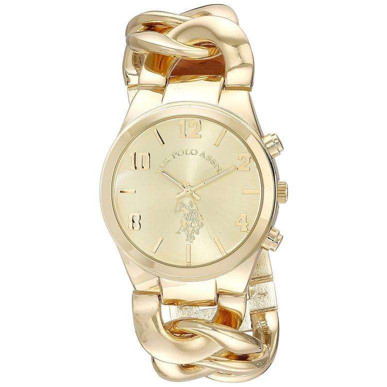 ユーエス ポロ アッスン U.S. Polo Assn. 女性用 腕時計 レディース ウォッチ ゴールド USC40069