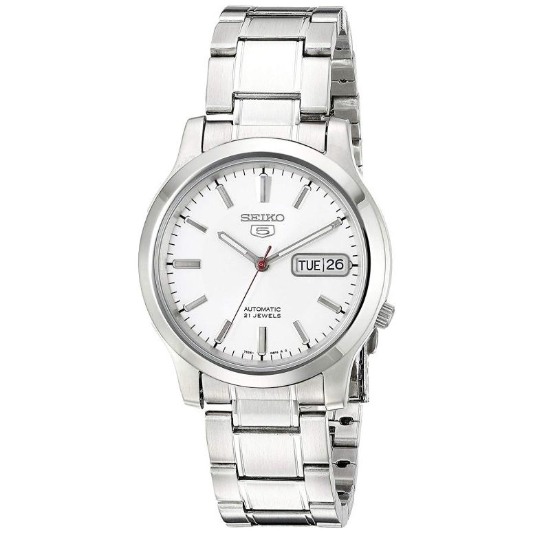 セイコー SEIKO 男性用 腕時計 メンズ ウォッチ ホワイト SNK789｜mj-market