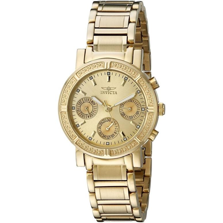 インビクタ Invicta インヴィクタ 女性用 腕時計 レディース ウォッチ ゴールド 14873