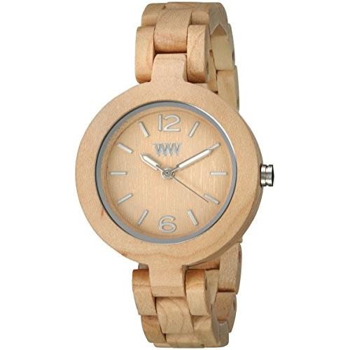 ウィーウッド WeWOOD 女性用 腕時計 レディース ウォッチ ブラック MIMOSA-BEIGE