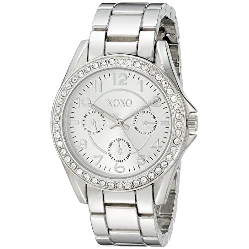 エックスオーエックスオー XOXO 女性用 腕時計 レディース ウォッチ シルバー XO172｜mj-market