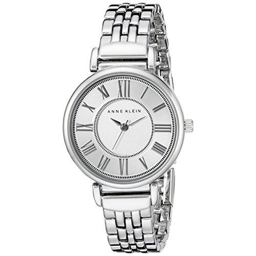 アンクライン Anne Klein 女性用 腕時計 レディース ウォッチ シルバー AK/2159SVSV 女性らしいデザイン かわいい