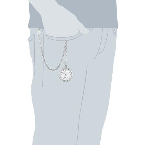 チャールズヒューバート Charles-Hubert， Paris 懐中時計 ポケット ウォッチ ホワイト 3756-WA 懐中時計