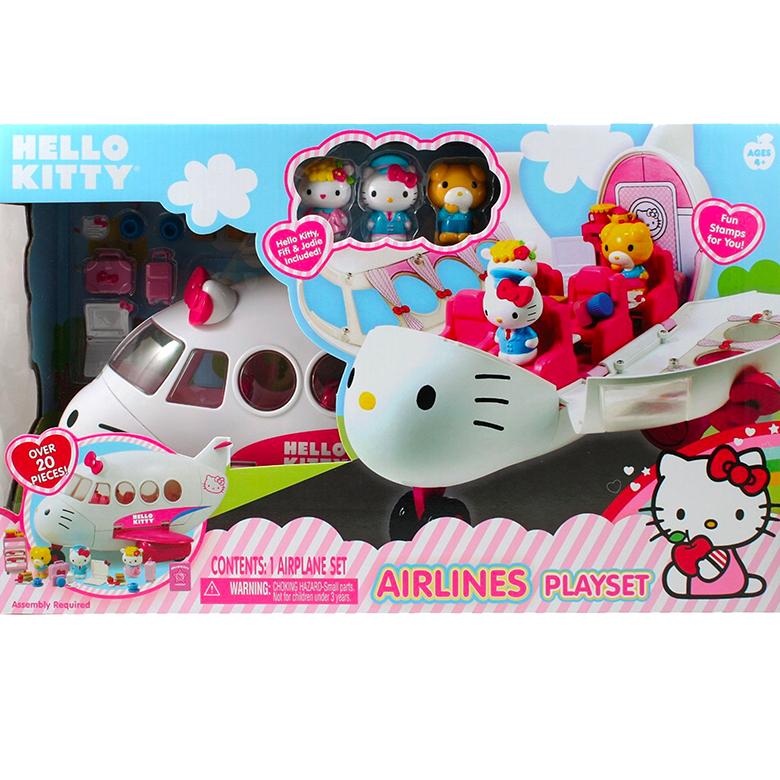 即納 ジェイダ トイズ Jada Toys ハローキティ ジェット飛行機 プレイ 