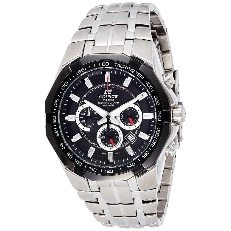 まとめ買いでお得 男性用 CASIO カシオ 即納 腕時計 sokunou (ED371) EF-540D-1AVDF ブラック クロノグラフ ウォッチ メンズ 腕時計