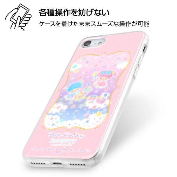 サンリオ iPhone SE（第2世代 第3世代） 8 7 ハイブリッド ケース カバー 耐衝撃 衝撃吸収 TPUケース＋背面パネル 着せ替え可能 軽量 リトルツインスターズ｜mj-v｜02