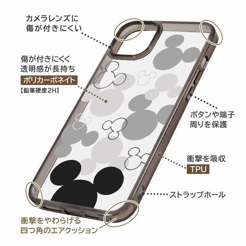 iPhone 14 Plus 『ディズニーキャラクター』/ハイブリッドケース/ミッキーマウス｜mj-v｜02