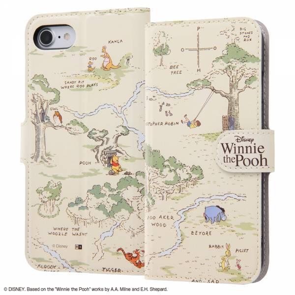 ディズニー Iphone Se 第2世代 第3世代 8 7 手帳型 ケース カバー くまのプーさん24 バリアスレーベル 通販 Yahoo ショッピング