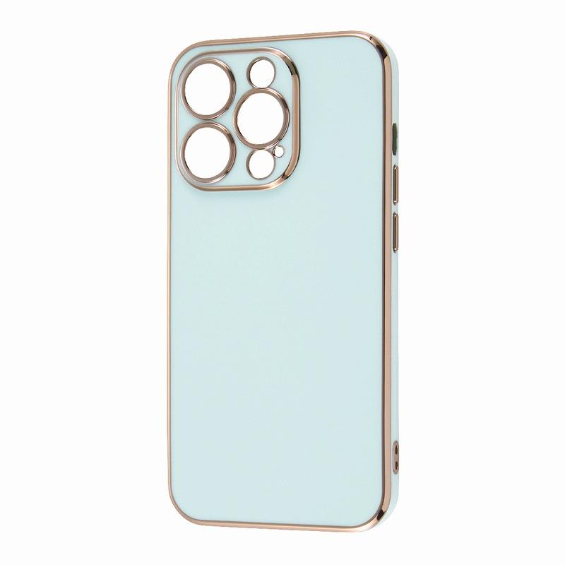 ingrem iPhone 14 Pro TPUソフトケース メタリック Felame/グリーン