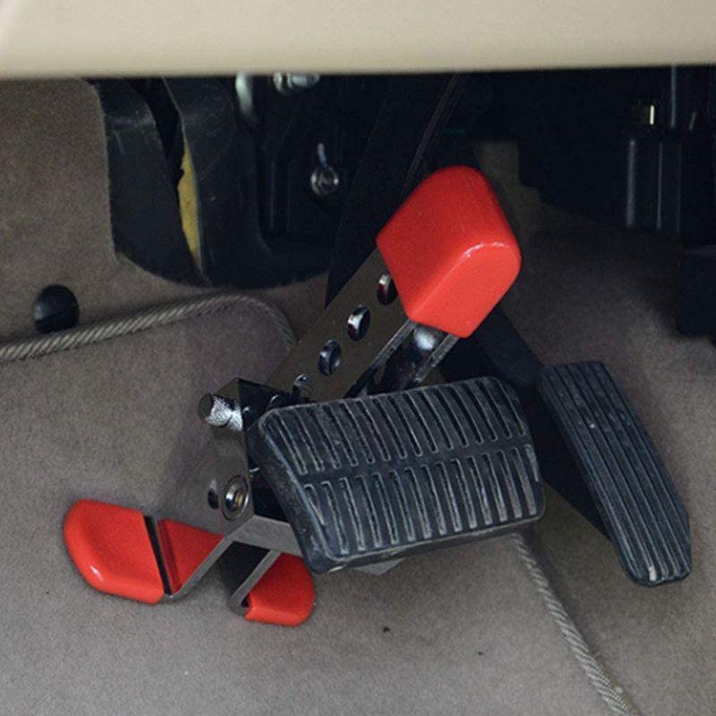 盗難自動ステンレス鋼8穴クラッチロック車両セキュリティ保護用品車のブレーキペダル盗難防止装置穴トラック強力なツールステアリングホイールロック Mjstore 通販 Yahoo ショッピング