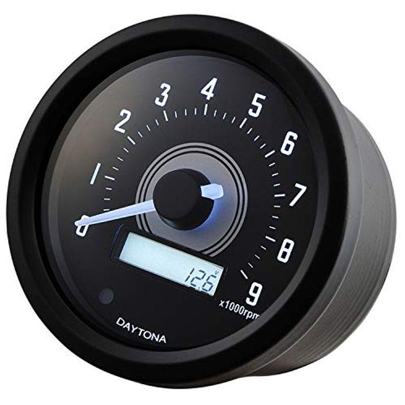 デイトナ Velona ヴェローナ バイク用 電気式 タコメーター レブル250 500 用 ブラックボディ ホワイトled F6 Rbfol1arkj バイク Www Georglink De