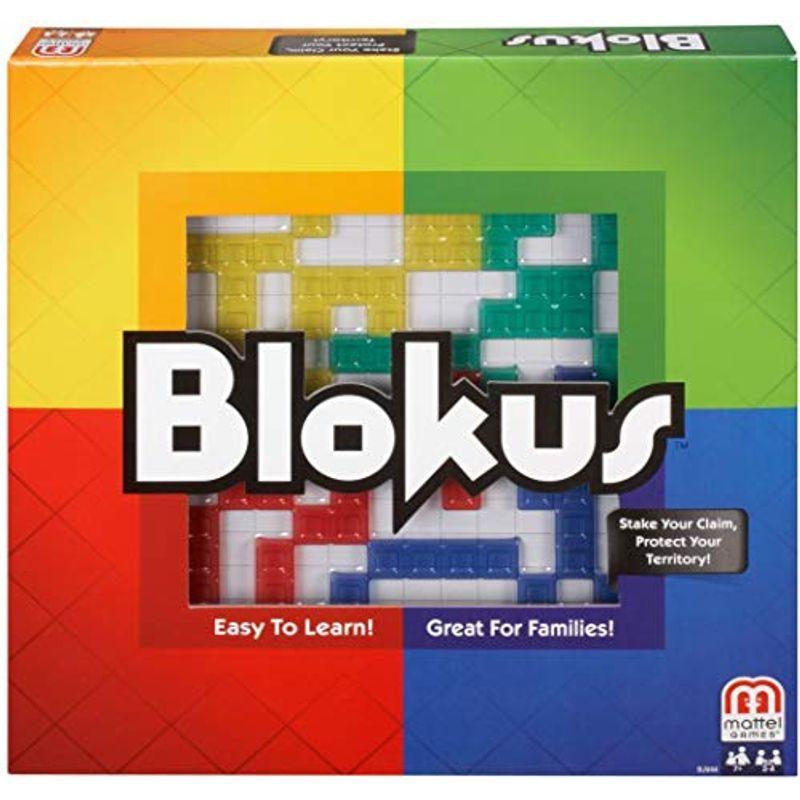 Mattel Games Blokus ファミリーストラテジー 形状ブロックゲーム 2 4人用 かるた トランプ すごろく