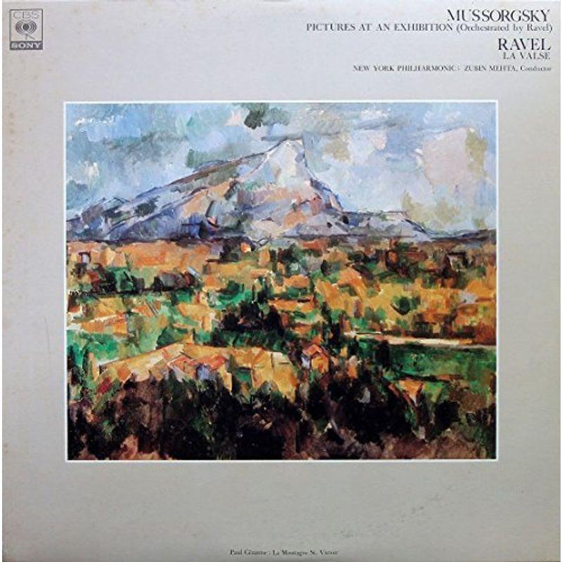 MUSSORGSKY ムソルグスキー 組曲『展覧会の絵』 RAVEL ラヴェル ラ・ヴァルス 12" Analog LP Record 交響曲
