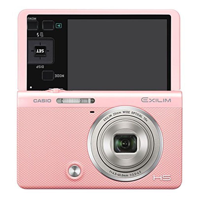 CASI0 デジタルカメラ EXILIM EX-ZR70PK 「自分撮りチルト液晶」 「メイクアップ&セルフィーアート」 EXZR70 ピン