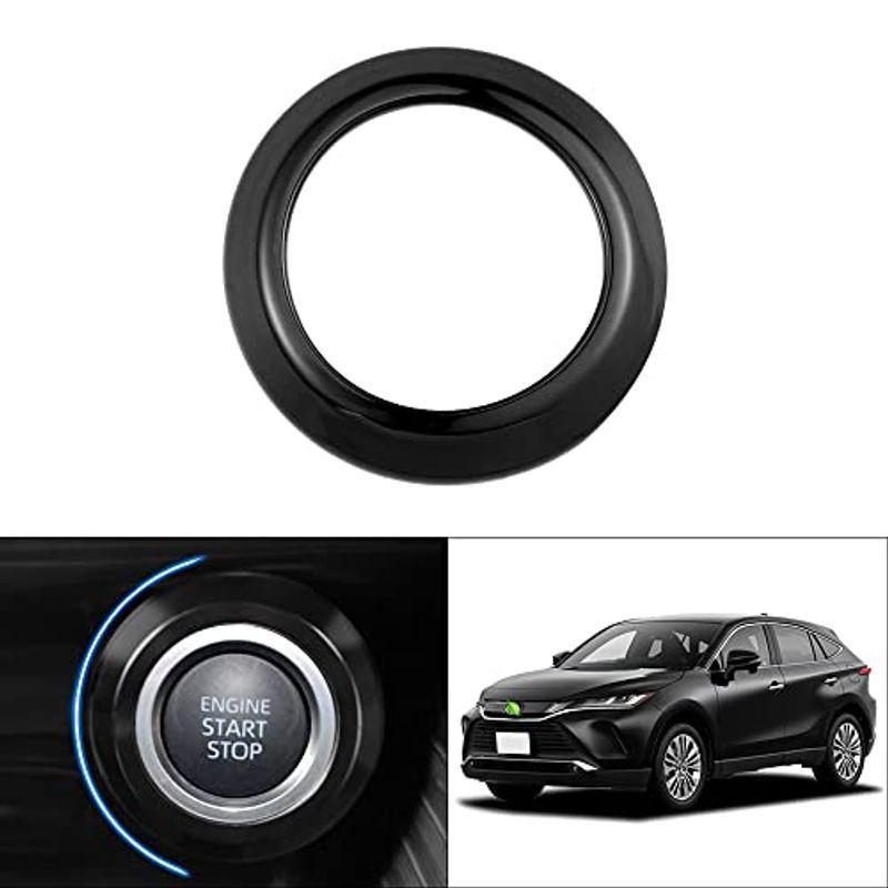 海外限定 Cartist トヨタ 新型 ハリアー 80系 エンジンスターターボタンカバー エンジンスタート ガーニッシュ 車