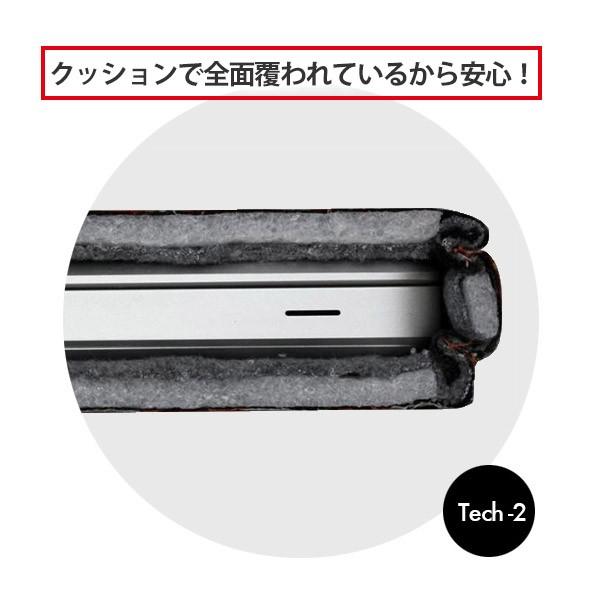 PCケース ビモ BIMO Notebook PC Zip Case 13inch MacBook Pro 13インチ対応 インナーケース クッション付き ジップポケット付き 母の日 父の日｜mjsoft｜07