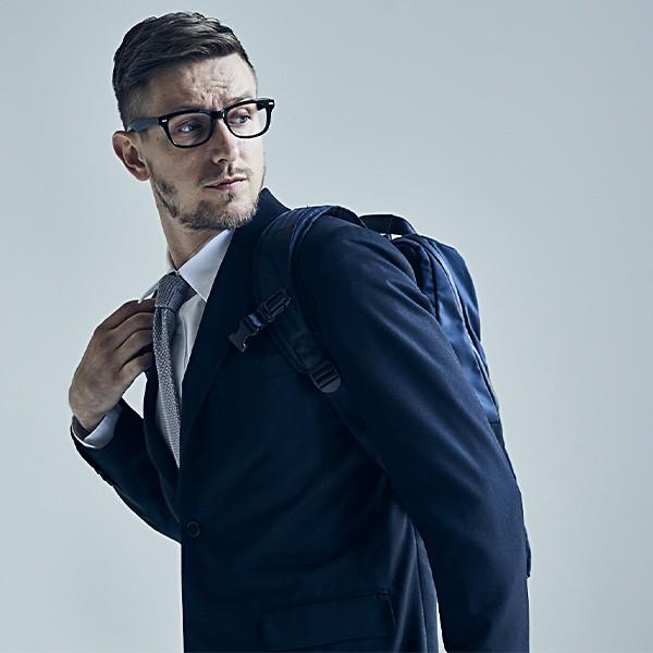 Beruf ベルーフ  リュック バックパック メンズ 大容量  耐水 耐久 軽量 brf-UC06-HA URBAN COMMUTER BackPack2 HA ブラック 通勤 通学 日本製 15インチ対応の画像