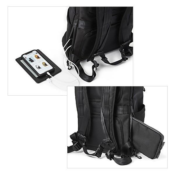 Beruf ベルーフ  リュック バックパック メンズ 大容量  耐水 耐久 軽量 brf-UC06-HA URBAN COMMUTER BackPack2 HA ブラック 通勤 通学 日本製 15インチ対応の画像