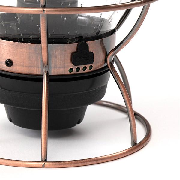 充電式 LEDランタン Barebones Living ベアボーンズリビング レイルロードランタンLED アンティークブロンズ インテリア アウトドア キャンプ 防災 | BAREBONES | 07